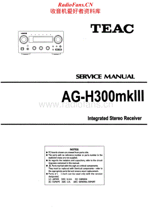 Teac-AGH300MKlll-rec-sm维修电路原理图.pdf