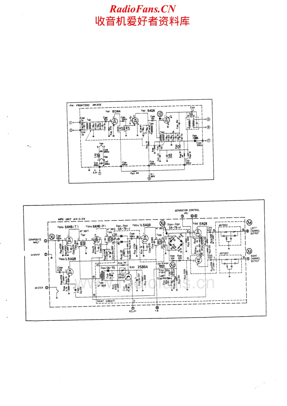 Pioneer-SX800-rec-sm维修电路原理图.pdf_第3页