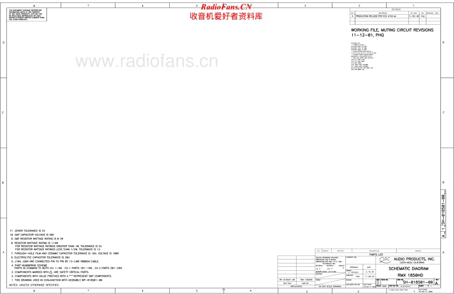 QSC-RMX1850-pwr-sch维修电路原理图.pdf_第1页