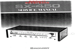 Pioneer-SX450-rec-sm维修电路原理图.pdf