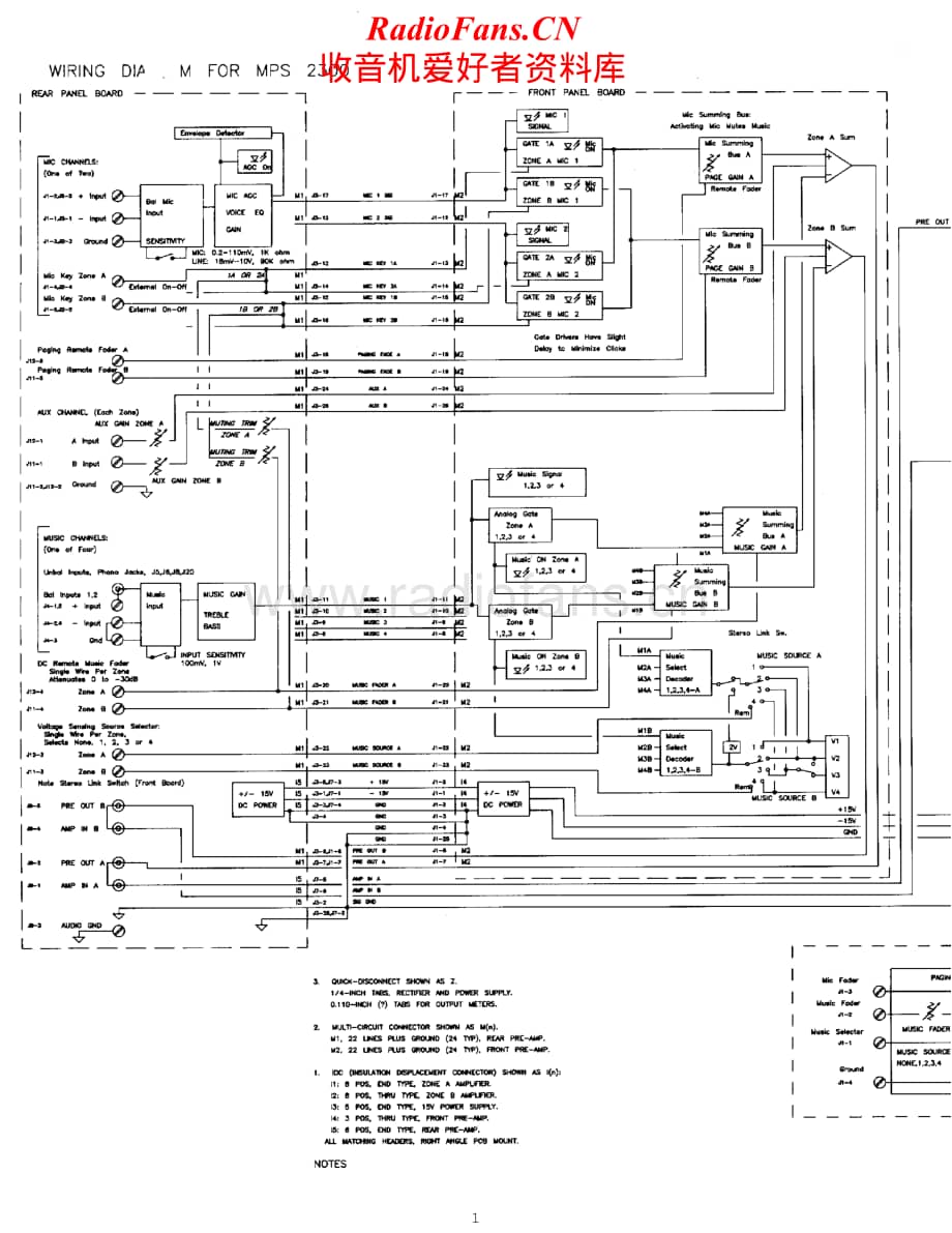 QSC-MPS2300-pwr-sch维修电路原理图.pdf_第1页