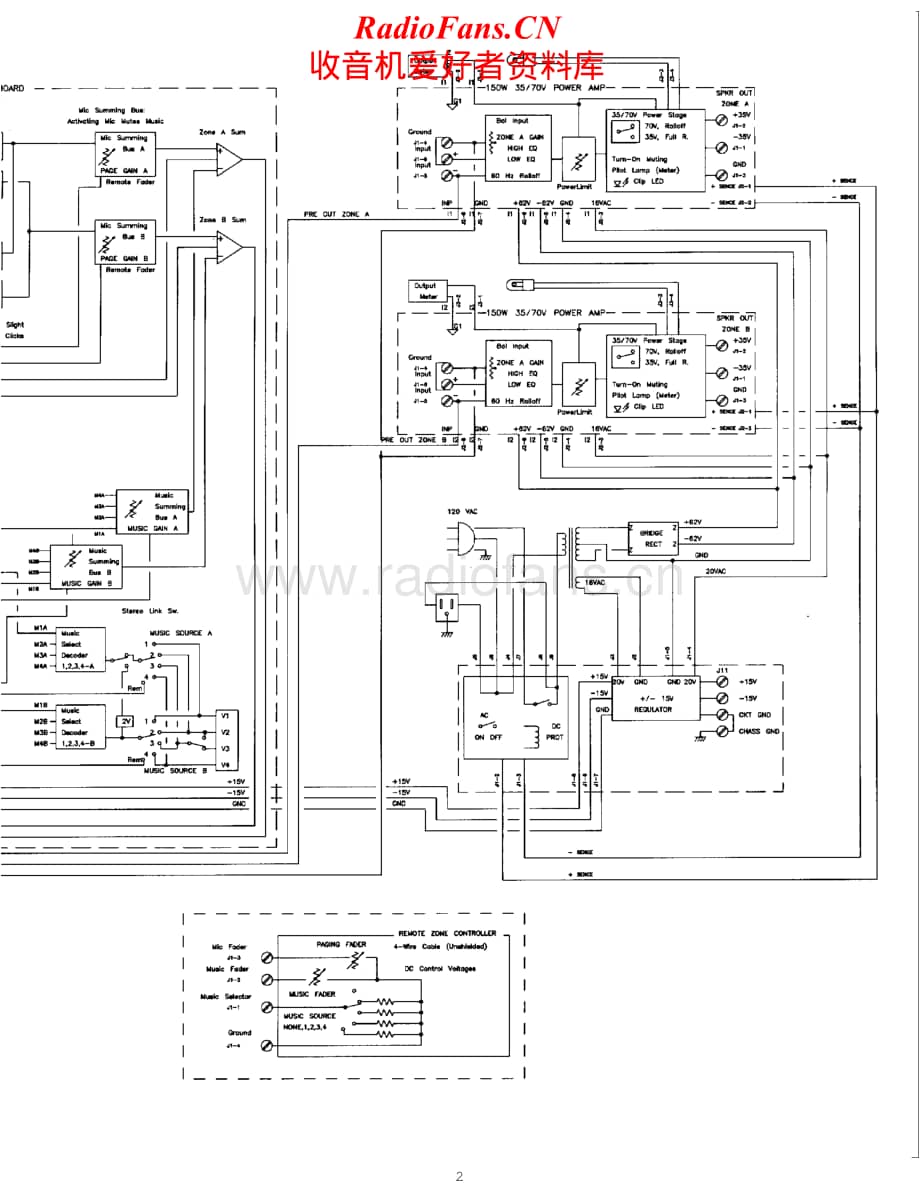 QSC-MPS2300-pwr-sch维修电路原理图.pdf_第2页