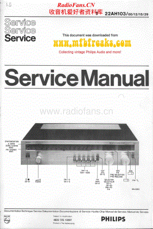 Philips-22AH103-rec-sm维修电路原理图.pdf