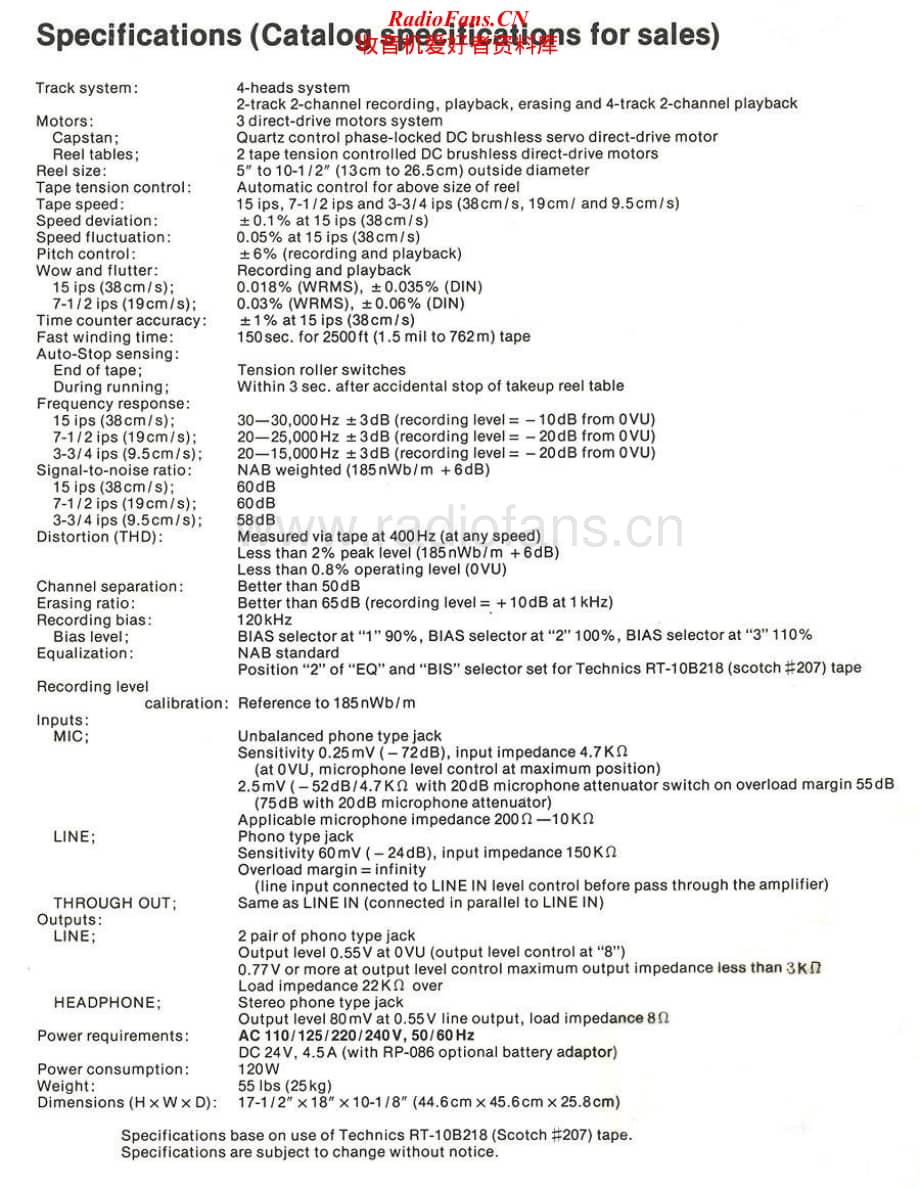 Technics-RS1500USMKII-tape-sm维修电路原理图.pdf_第2页