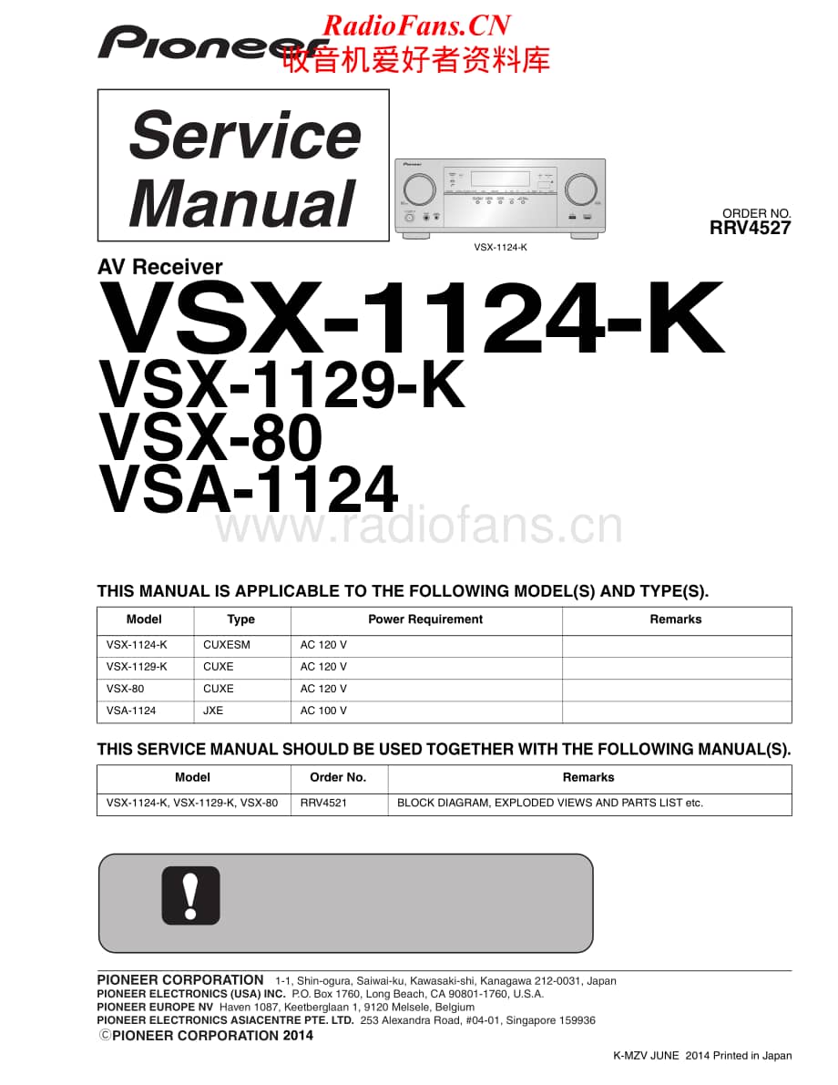 Pioneer-VSX1124K-avr-sm维修电路原理图.pdf_第1页