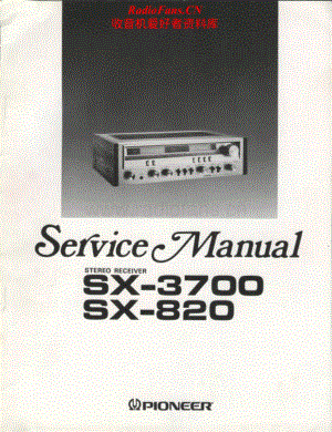 Pioneer-SX820-rec-sm维修电路原理图.pdf