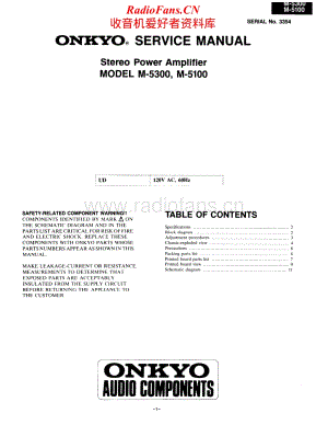Onkyo-M5300-pwr-sm维修电路原理图.pdf