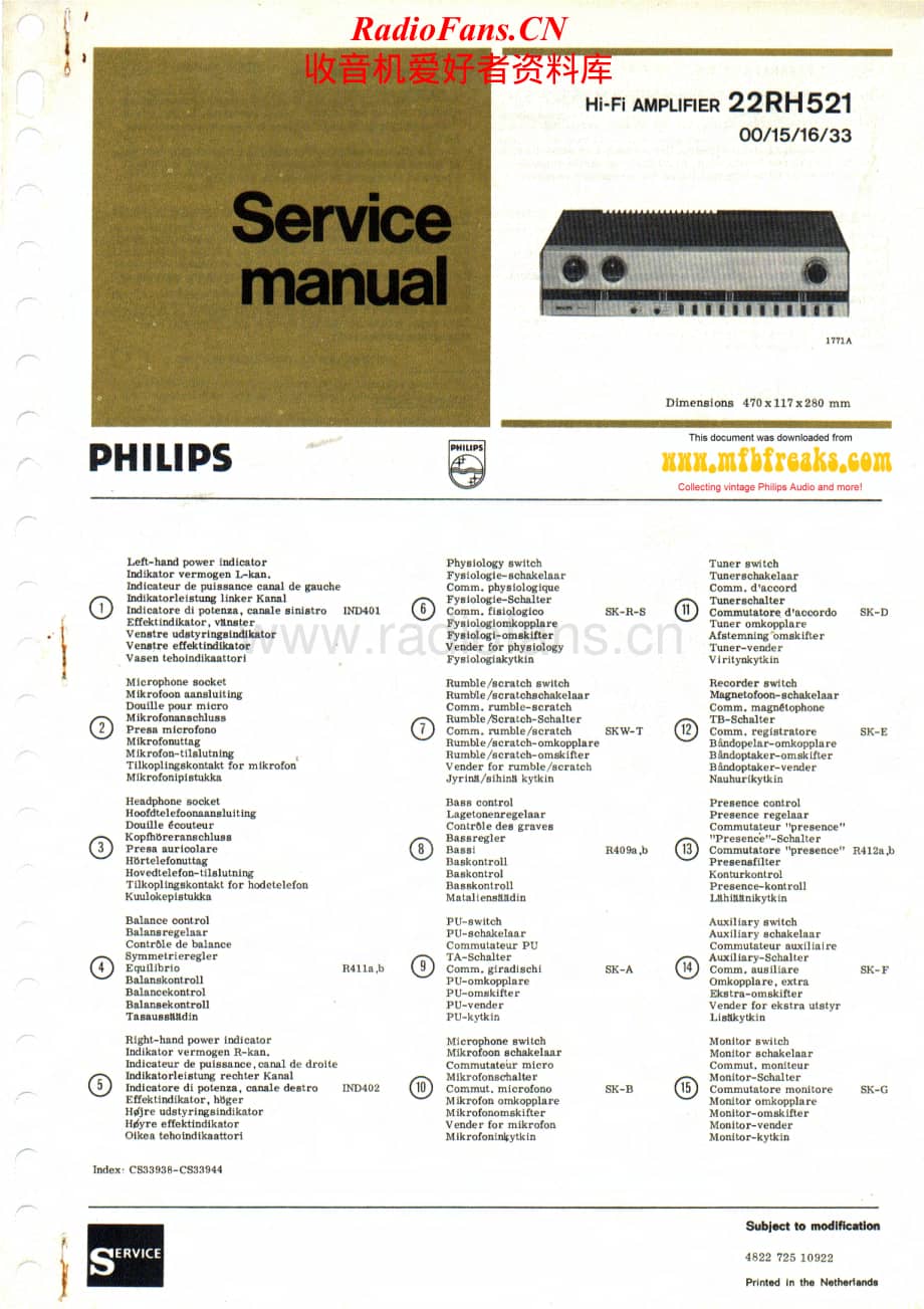 Philips-22RH521-int-sm维修电路原理图.pdf_第1页