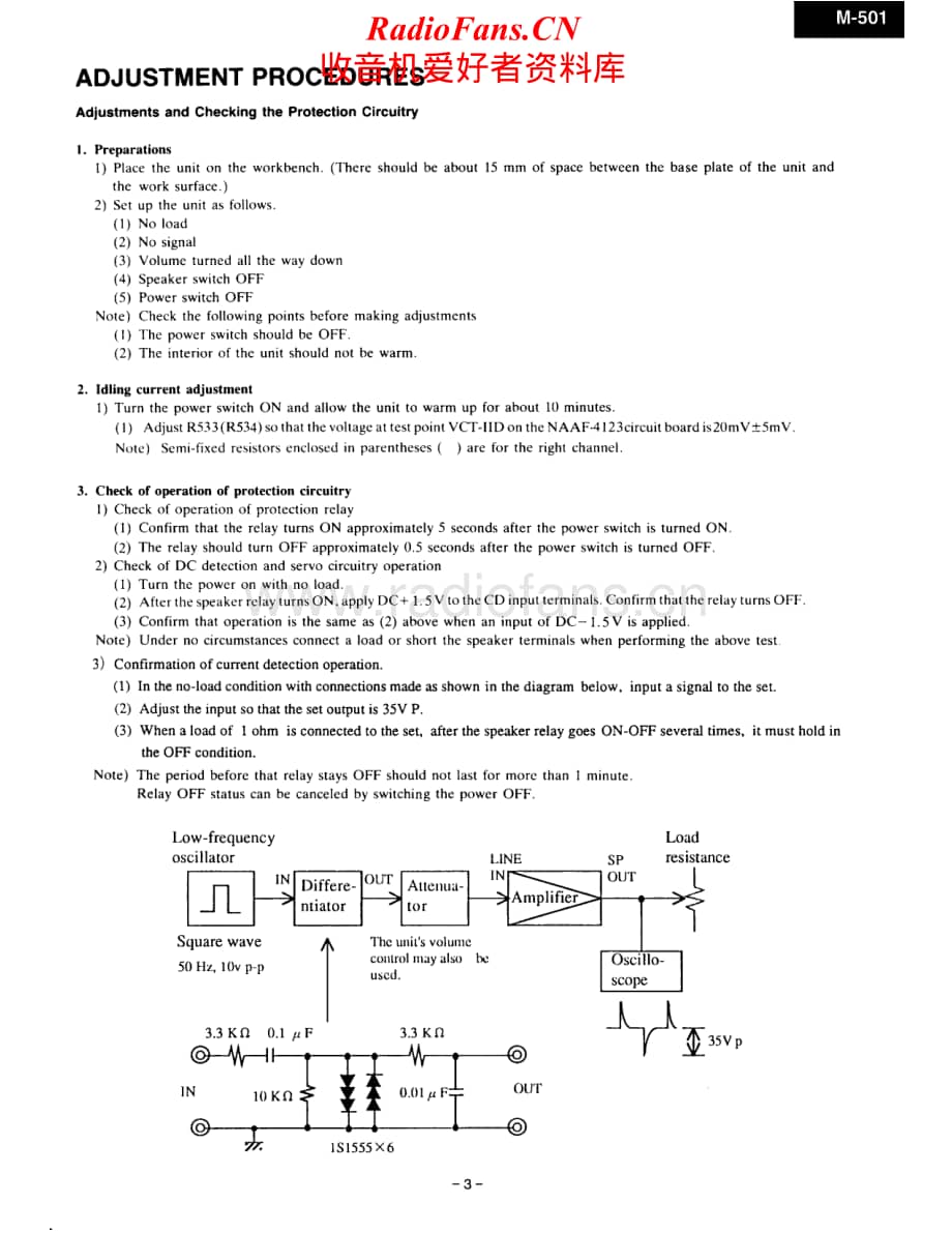 Onkyo-M501-pwr-sm维修电路原理图.pdf_第3页