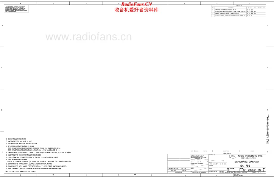 QSC-ISA750-pwr-sch维修电路原理图.pdf_第1页