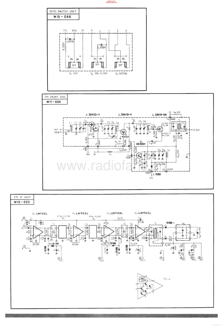 Pioneer-TX900-tun-sch维修电路原理图.pdf_第2页