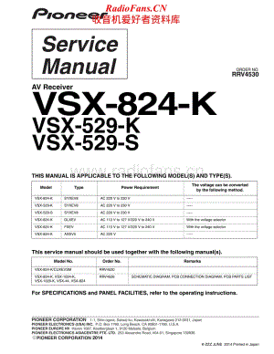 Pioneer-VSX824K-avr-sm维修电路原理图.pdf