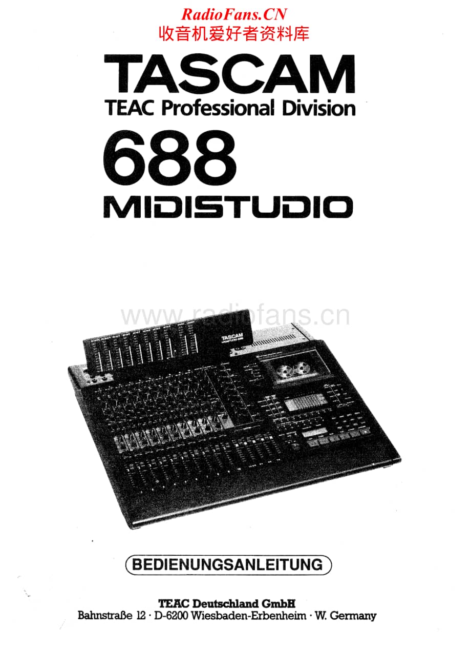 Teac-Tascam688-mix-sm维修电路原理图.pdf_第1页