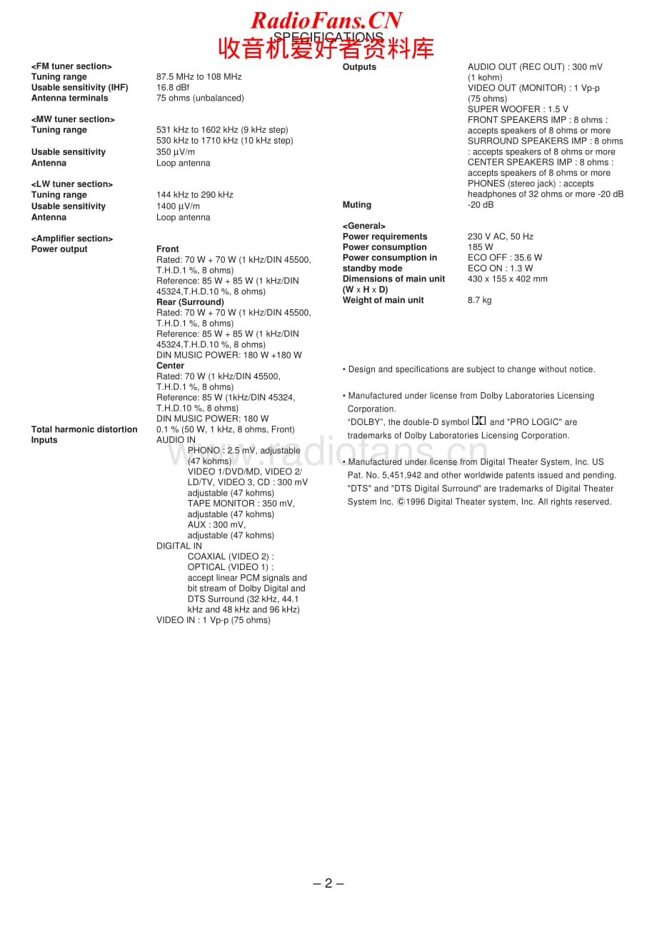 Aiwa-AVD58-avr-sm维修电路原理图.pdf_第2页