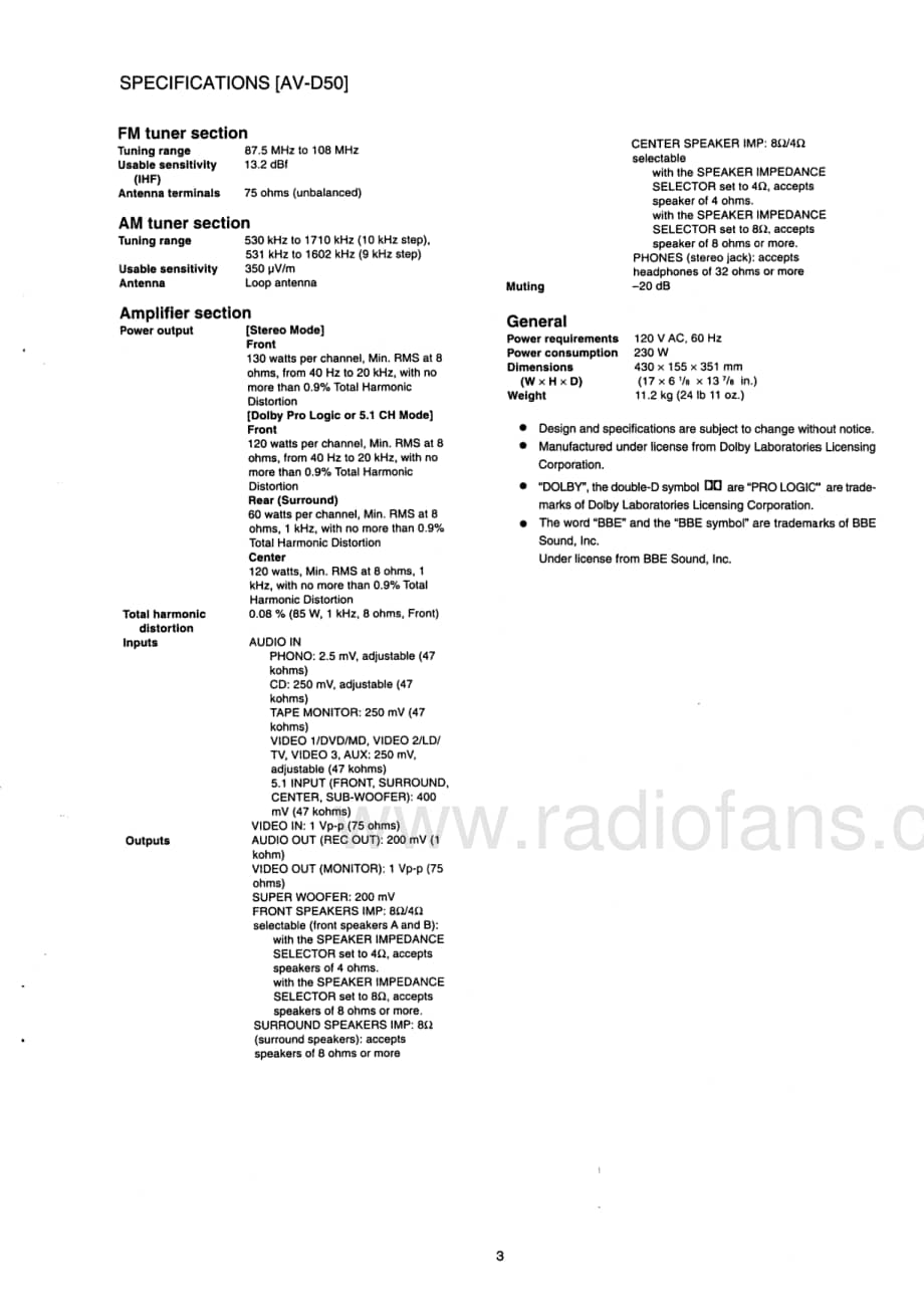 Aiwa-AVDV70-avr-sm维修电路原理图.pdf_第3页