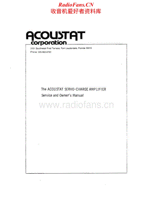 Acoustat-Monitor4-pwr-sm维修电路原理图.pdf
