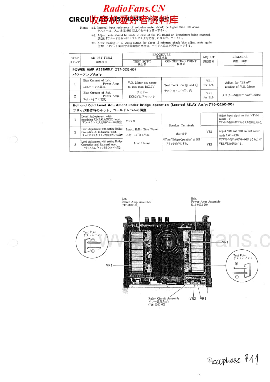 Accuphase-P11-pwr-adj维修电路原理图.pdf_第1页
