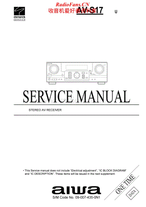Aiwa-AVS17-avr-sm维修电路原理图.pdf