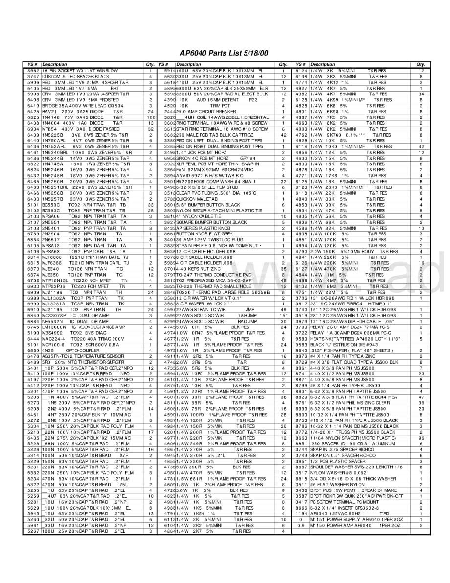 Yorkville-AP6040-pwr-sm维修电路原理图.pdf_第3页