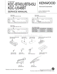 Kenwood-KD-CU-546-BT-Service-Manual电路原理图.pdf