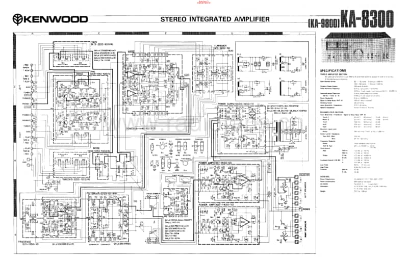 Kenwood-KA-9800-Schematic电路原理图.pdf_第1页