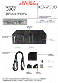 Kenwood-C-907-Service-Manual电路原理图.pdf