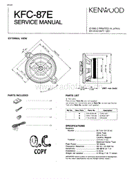 Kenwood-KFC-87-E-Service-Manual电路原理图.pdf