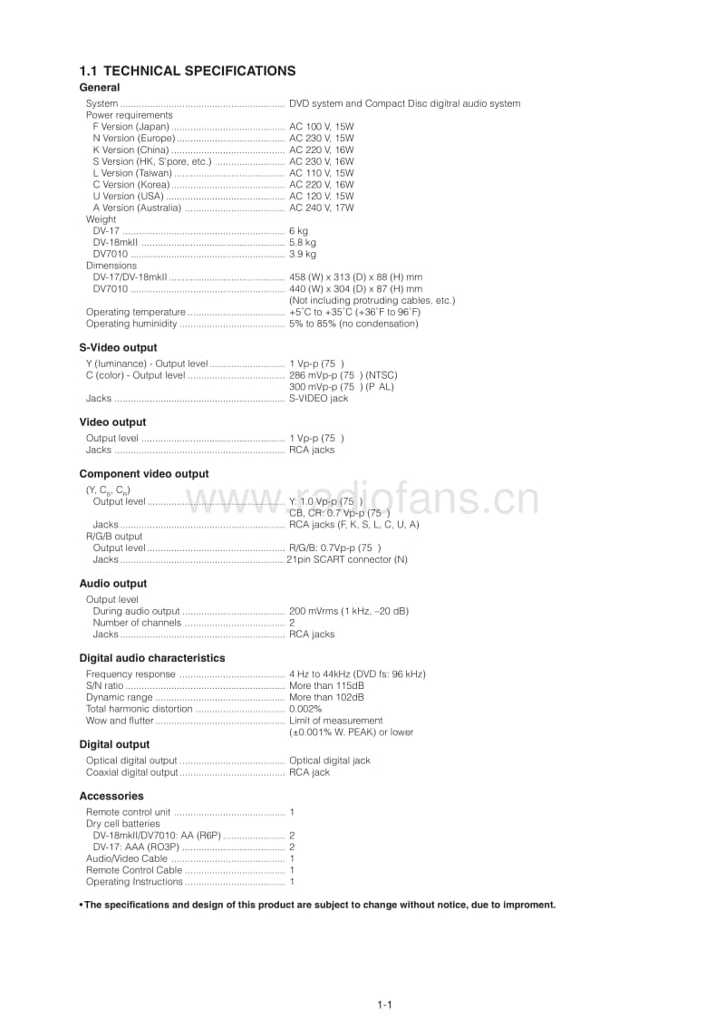 Marantz-DV-7010-DV-18A-DV-17-Service-Manual(1)电路原理图.pdf_第3页