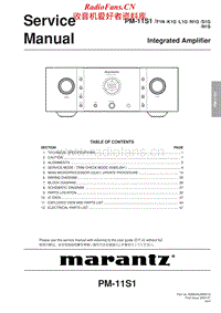 Marantz-PM-11-S1-F1N-Service-Manual电路原理图.pdf