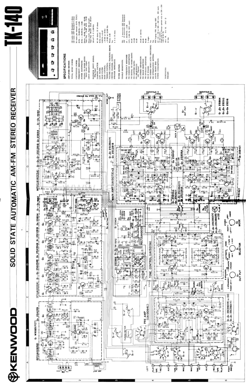 Kenwood-TK-140-Schematic电路原理图.pdf_第1页