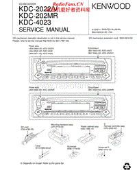 Kenwood-KDC-202-MR-Service-Manual电路原理图.pdf