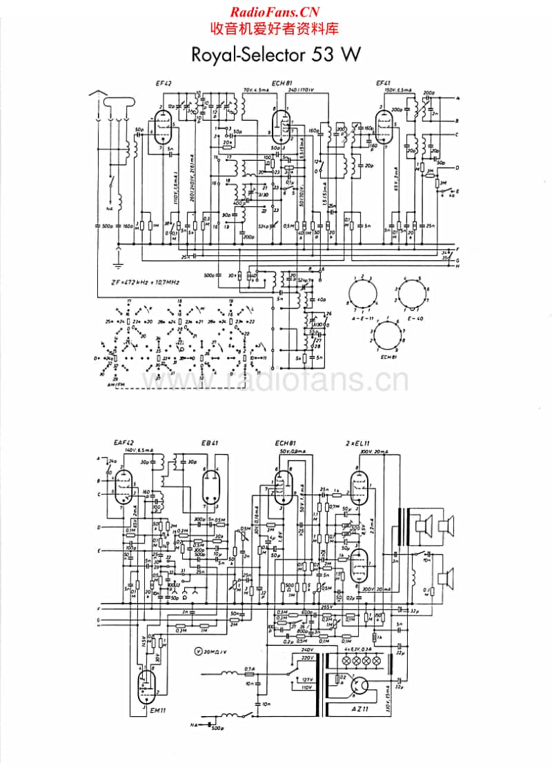 Korting-53-W-Royal-Selector-Schematic.pdf_第1页