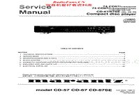 Marantz-CD-57-CD-67-Service-Manual(1)电路原理图.pdf