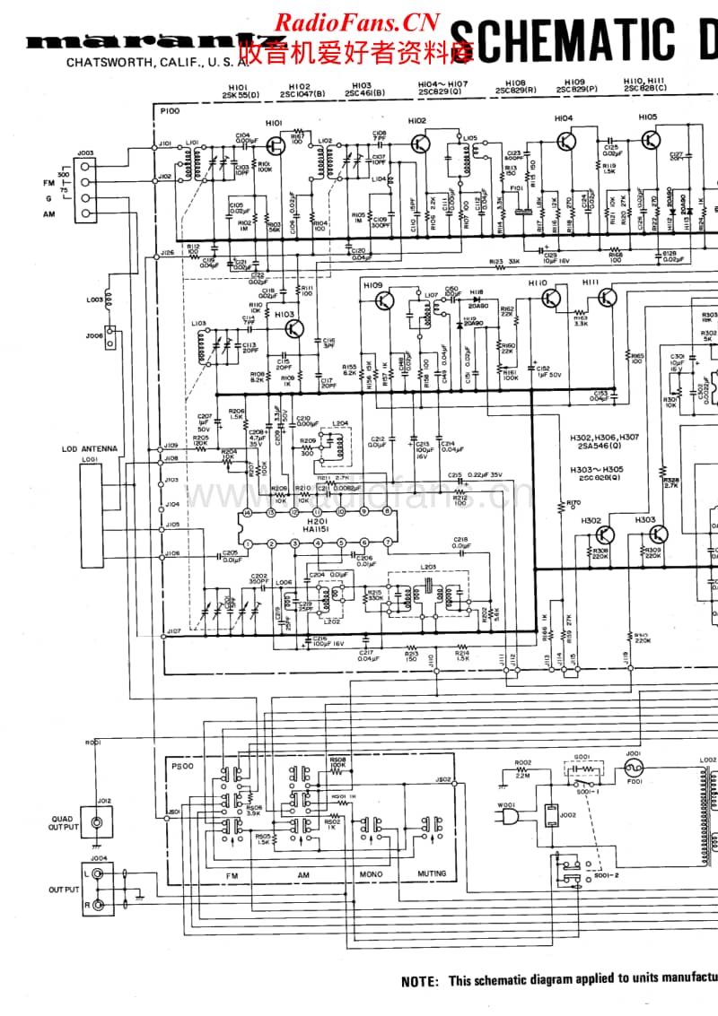 Marantz-104-Schematic-1电路原理图.pdf_第1页