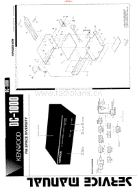 Kenwood-DC-1000-HU-Service-Manual电路原理图.pdf