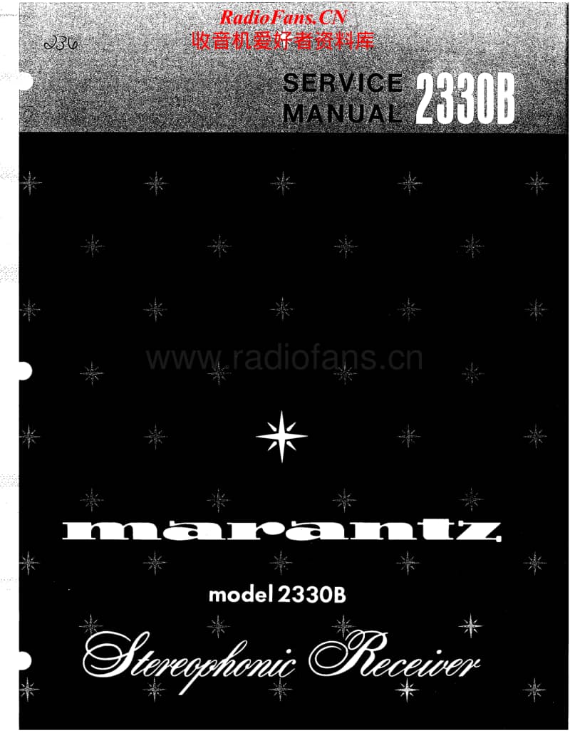 Marantz-2330-B-Service-Manual电路原理图.pdf_第1页