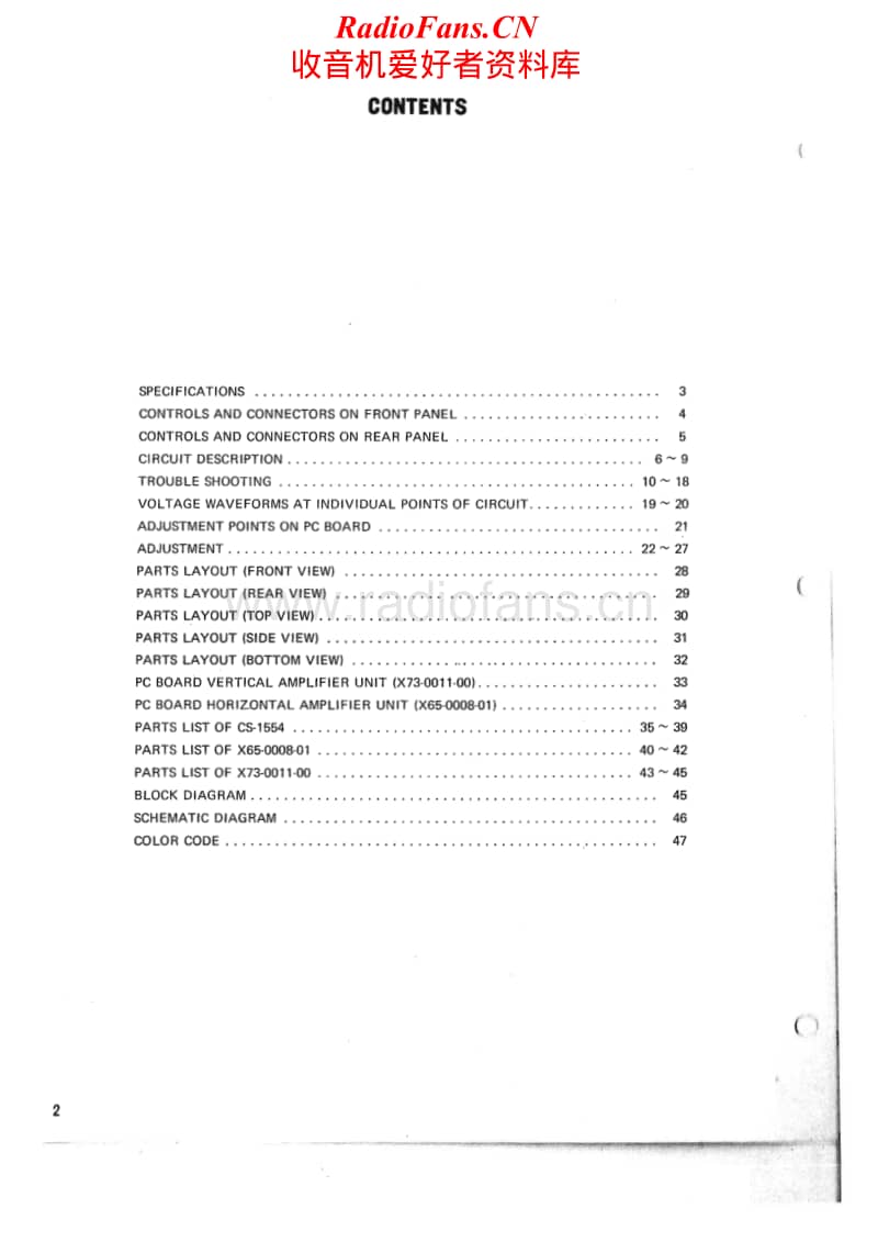 Kenwood-CS-1554-HU-Service-Manual电路原理图.pdf_第2页