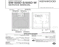 Kenwood-SW-505-D-Service-Manual电路原理图.pdf