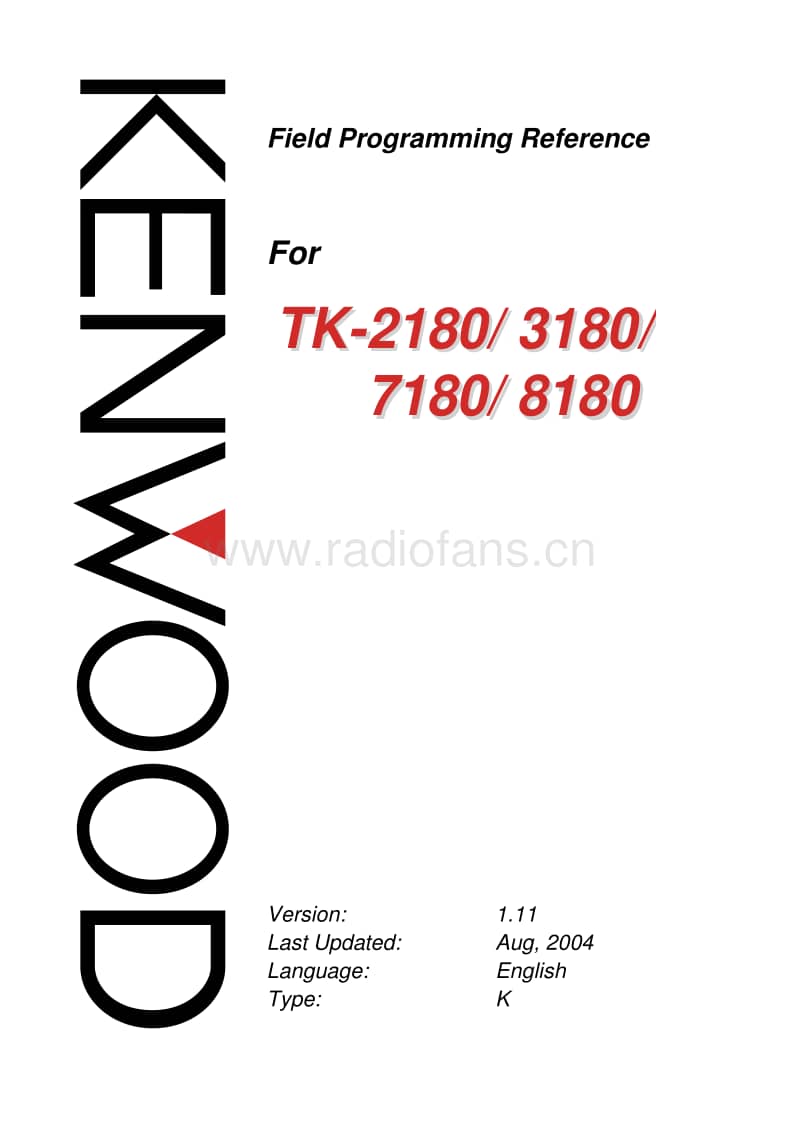 Kenwood-TK-3180-Service-Manual电路原理图.pdf_第1页