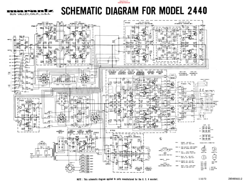 Marantz-2440-Schematic电路原理图.pdf_第1页