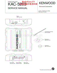 Kenwood-KAC-5203-Service-Manual电路原理图.pdf