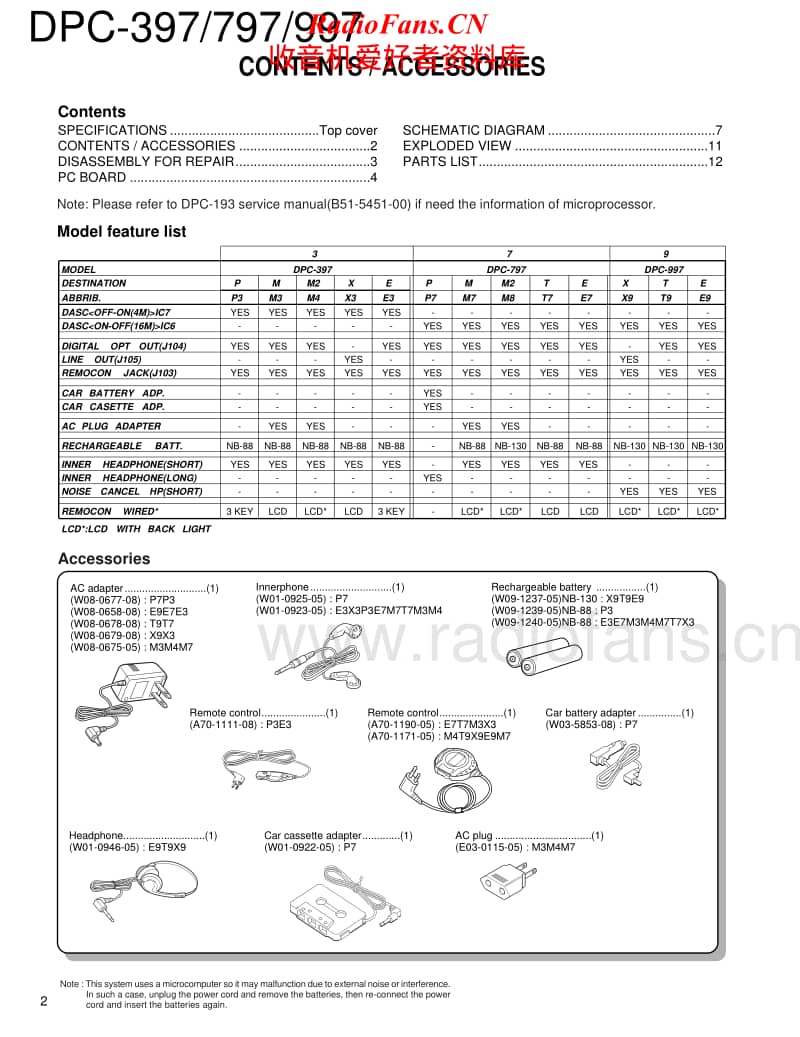 Kenwood-DPC-997-Service-Manual(1)电路原理图.pdf_第2页