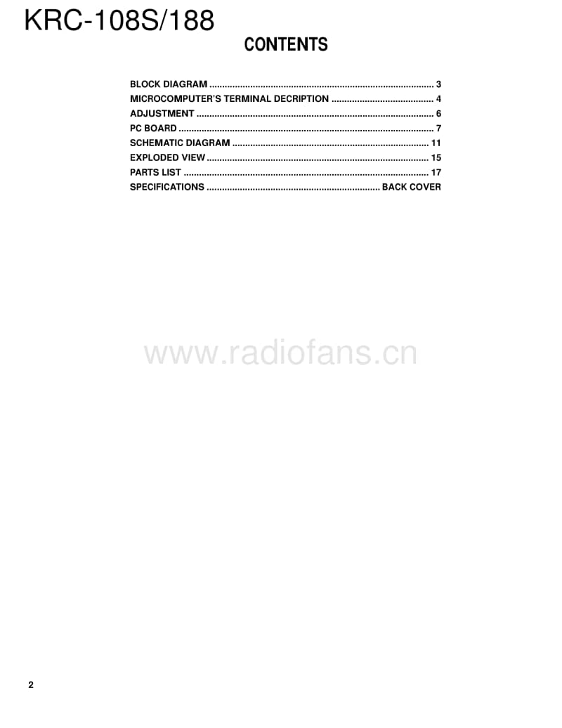 Kenwood-KRC-188-Service-Manual电路原理图.pdf_第2页