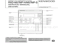 Kenwood-RXDM-57-Service-Manual电路原理图.pdf