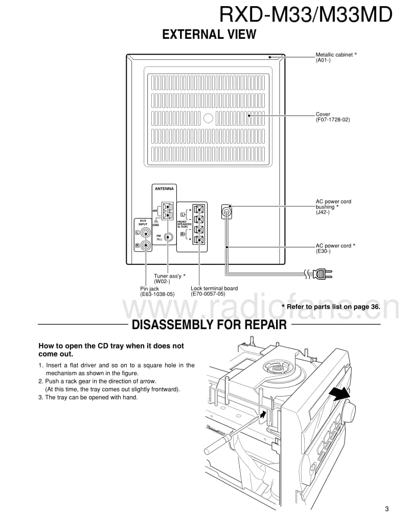 Kenwood-HM-333-Service-Manual电路原理图.pdf_第3页