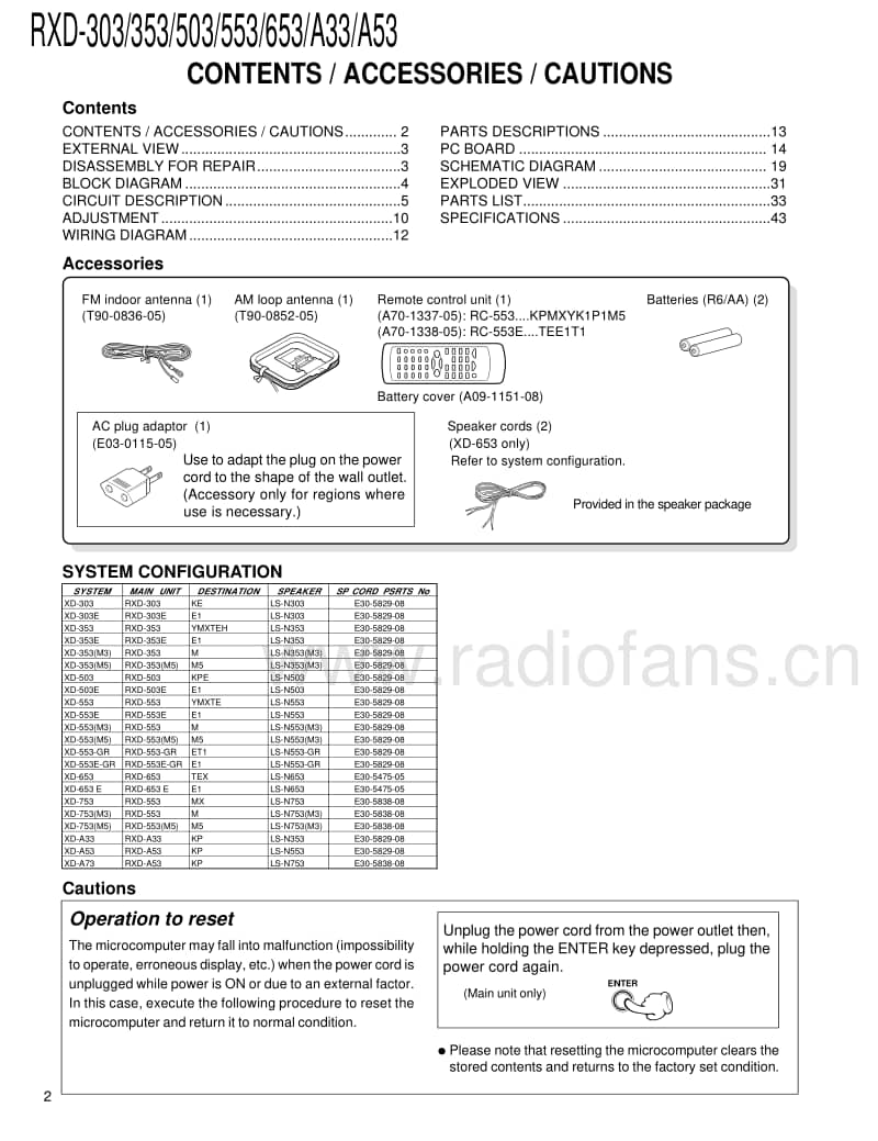 Kenwood-RXD-553-EGR-Service-Manual电路原理图.pdf_第2页