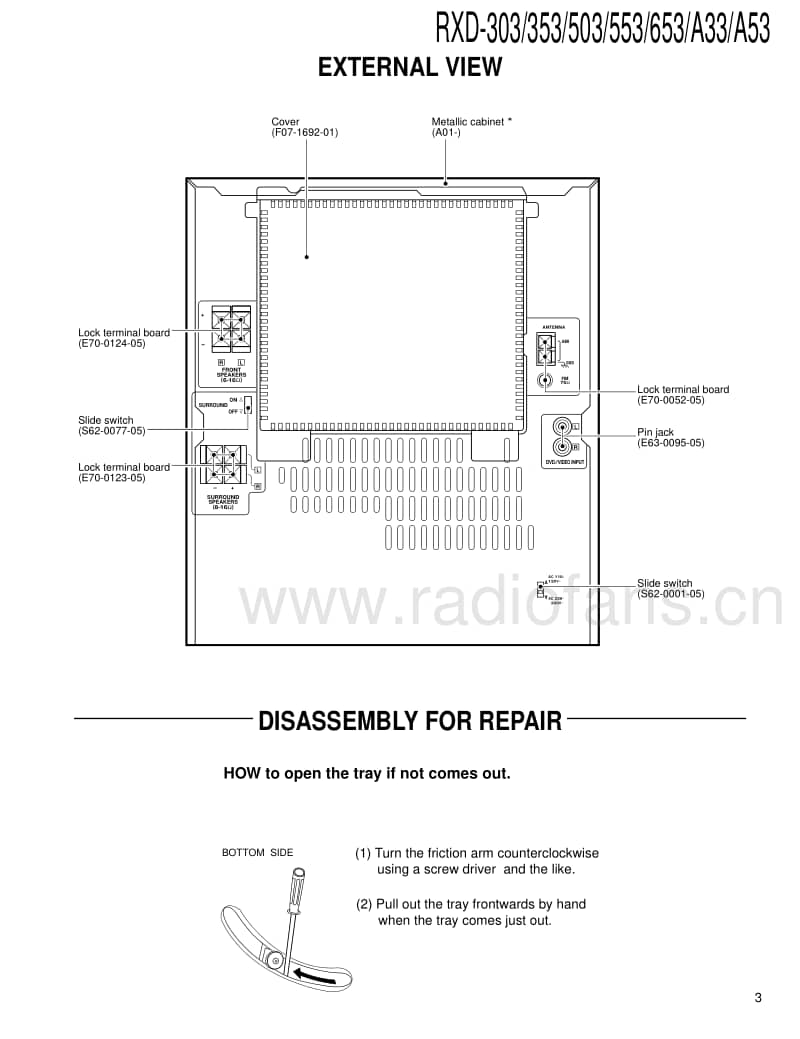 Kenwood-RXD-553-EGR-Service-Manual电路原理图.pdf_第3页