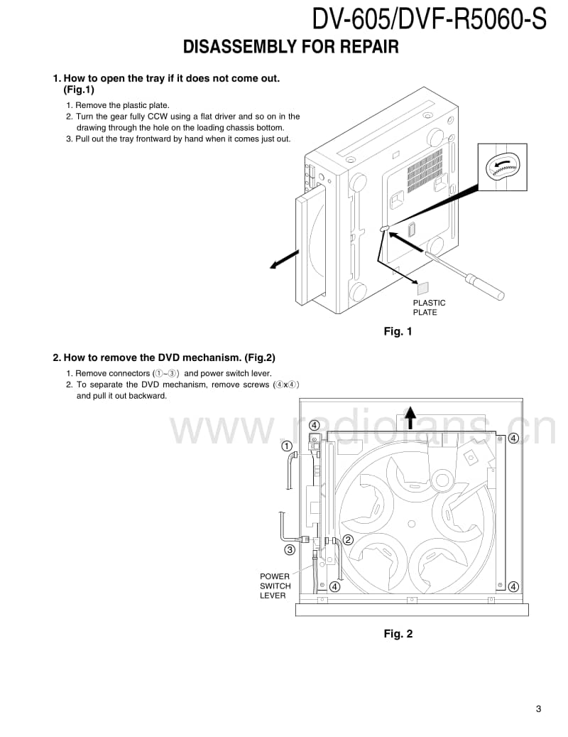 Kenwood-DV-605-Service-Manual电路原理图.pdf_第3页