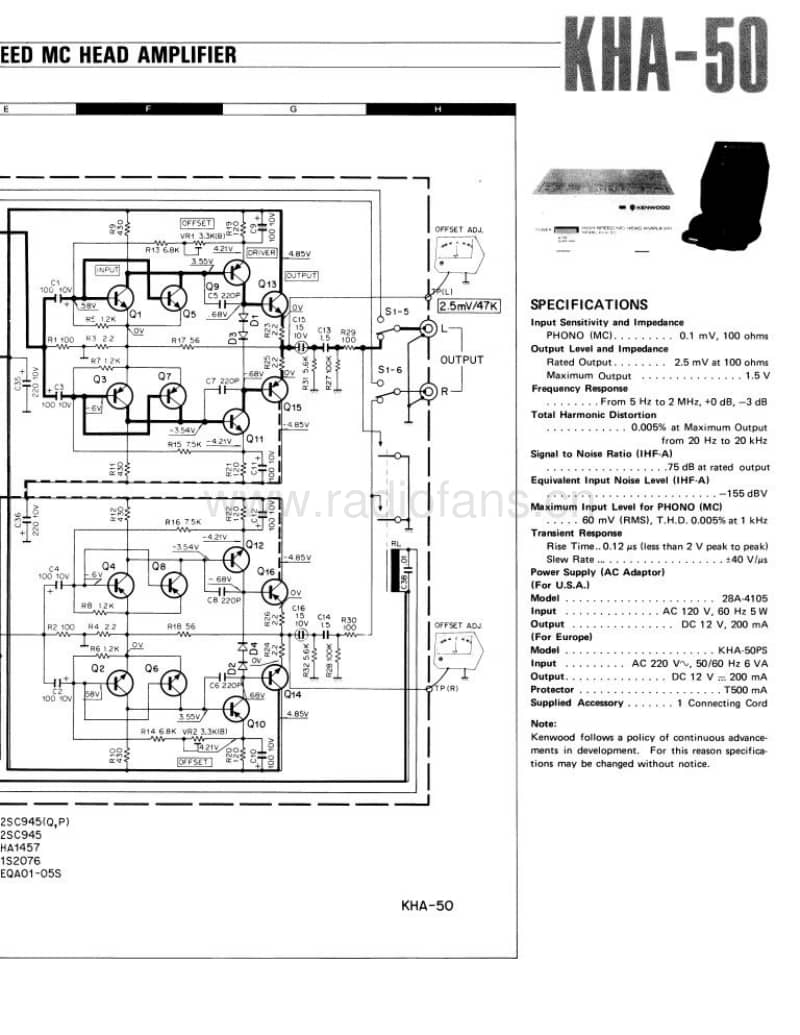 Kenwood-KHA-50-Service-Manual电路原理图.pdf_第2页