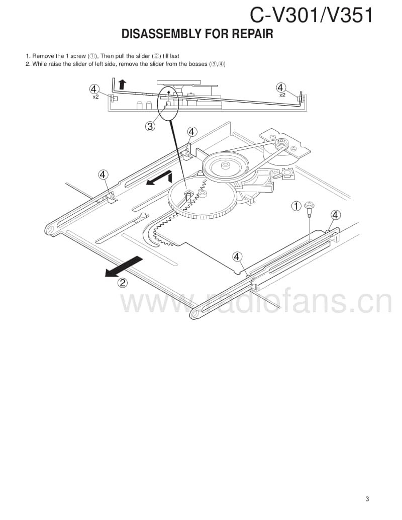 Kenwood-CV-301-HU-Service-Manual电路原理图.pdf_第3页